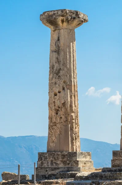 Doric order column — Stock Photo, Image