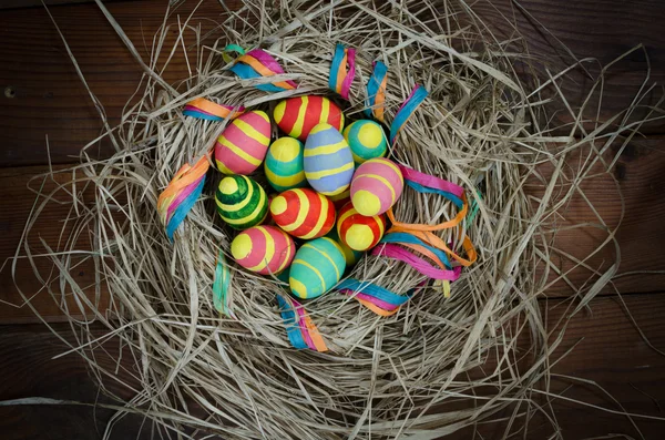 Handmaded easter eggs — Stock Photo, Image