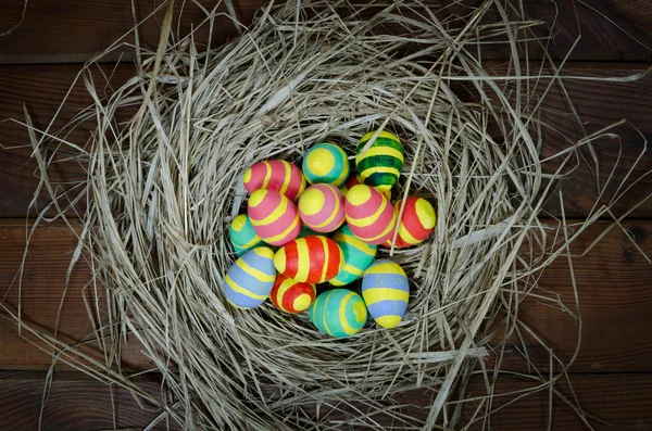 Handmaded Pasen eieren — Stockfoto