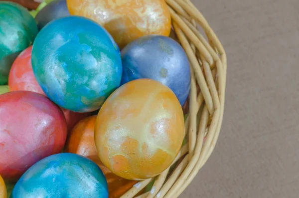 Huevos metálicos de Pascua —  Fotos de Stock