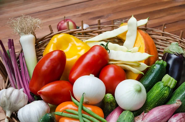 Состав овощей — стоковое фото