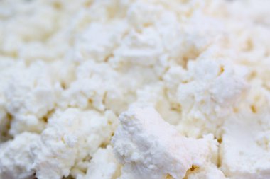 beyaz süzme peynir seçici odak noktası