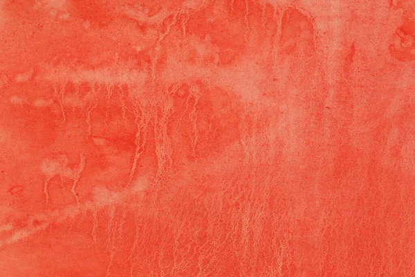 Червоний Пофарбований Акварель Текстурі Паперу — стокове фото