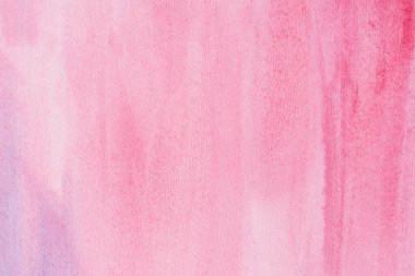 Pembe ve Lila boyalı suluboya kağıt arkaplan dokusu