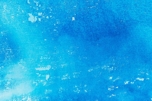 Blue Color Painted Watercolor Background Texture — Foto Stock