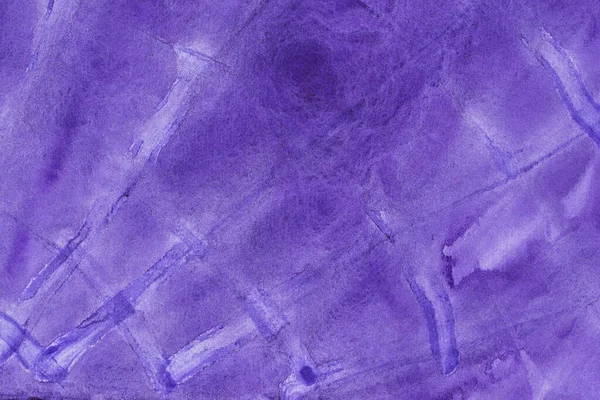 Violet Painted Watercolor Paper Background Texture — ストック写真