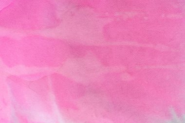 pink painted watercolor background on paper texture