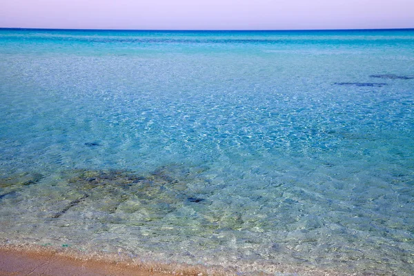 Acalme Mar Com Água Limpa Natureza Fundo — Fotografia de Stock