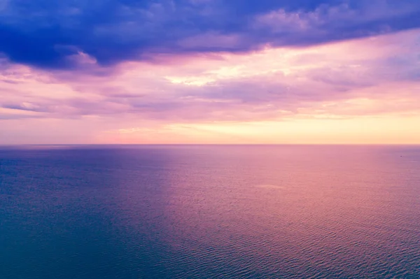 Seascape Brzy Ráno Východ Slunce Nad Mořem Přírodní Krajina — Stock fotografie