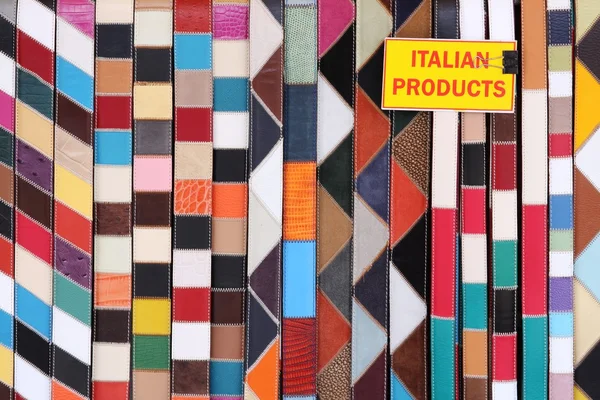 Italienska produkter — Stockfoto