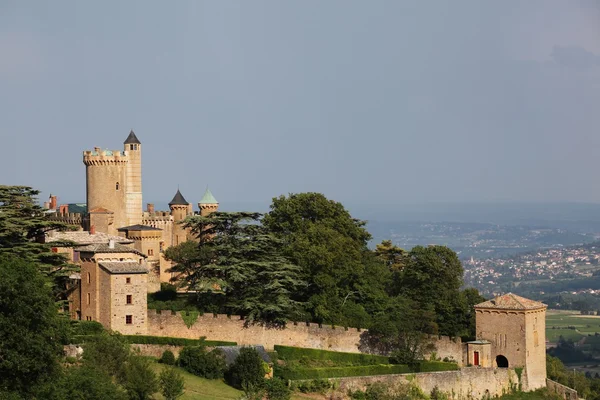 Beaujolais, montmelas Kalesi — Stok fotoğraf