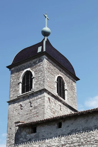 The church in Perouges — Stock Photo, Image