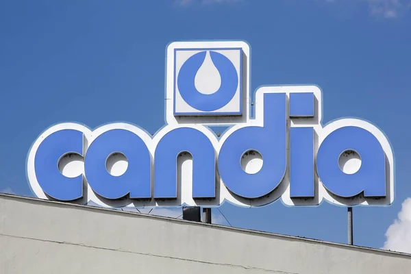 Vienne France 2020 Candia Logo Building Candia 1971 프랑스의 브랜드로 — 스톡 사진