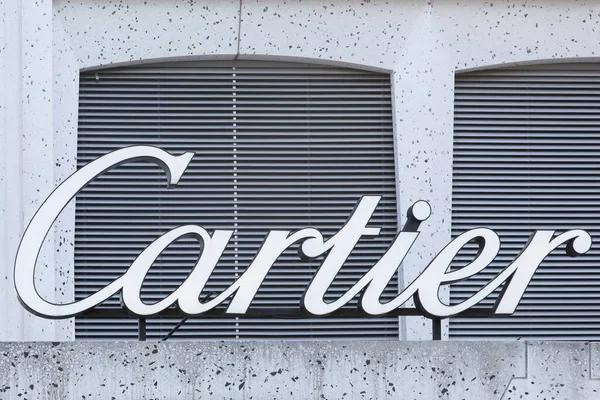 Ginebra Suiza Agosto 2016 Cartier Una Empresa Francesa Conglomerados Artículos — Foto de Stock