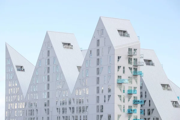 Aarhus Danimarca Settembre 2013 Edificio Iceberg Aarhus Iceberg Condominio Unico — Foto Stock