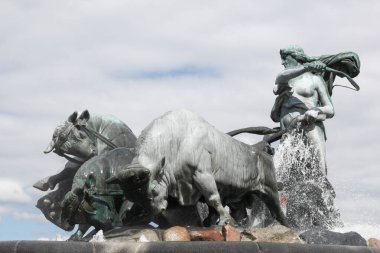 Gefion çeşme, Kopenhag, Danimarka