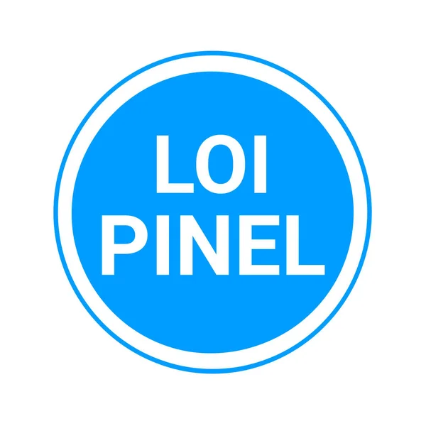 在法语中称为 Loi Pinel 的Pinel法律符号 — 图库照片