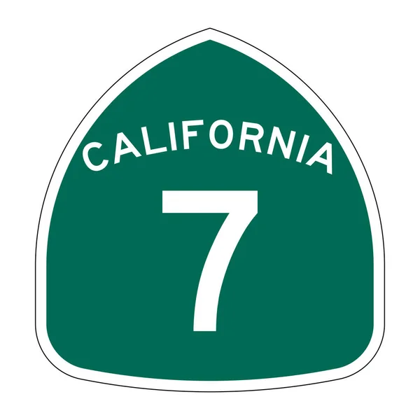 Droga Stanowa Kalifornii Znak — Zdjęcie stockowe