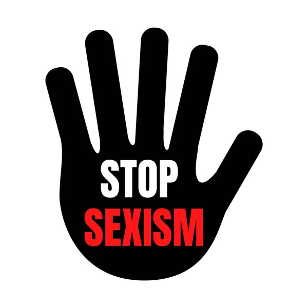 Stop Sexism Symbol Icon — Stock Photo, Image