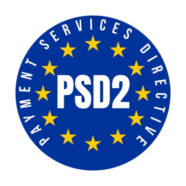 PSD2 ödeme hizmetleri direktif simgesi simgesi