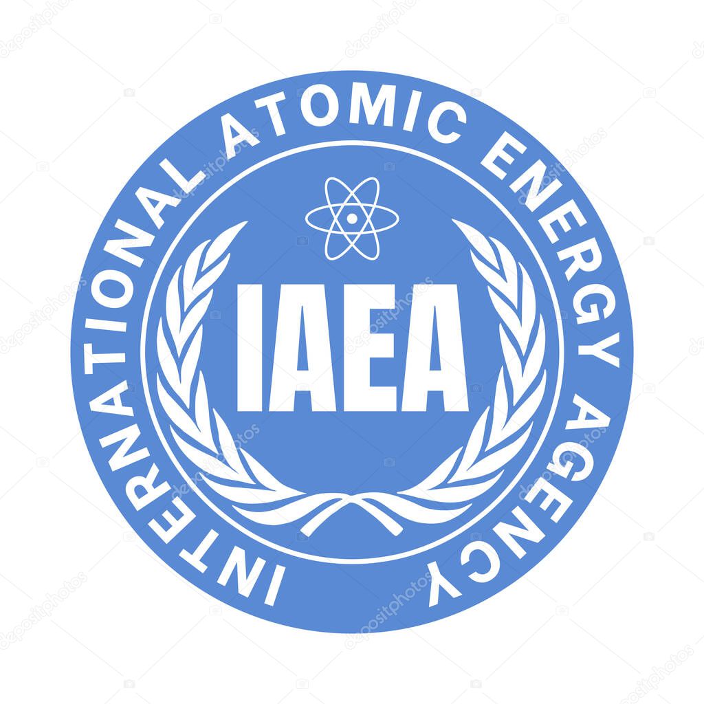 IAEA International atomic energy agency symbol icon