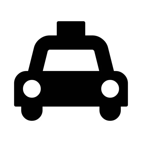 Taxi Symbol Ikon Illustration — Stockfoto