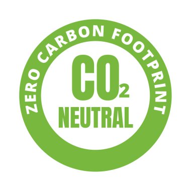 CO2 nötr sembol simgesi