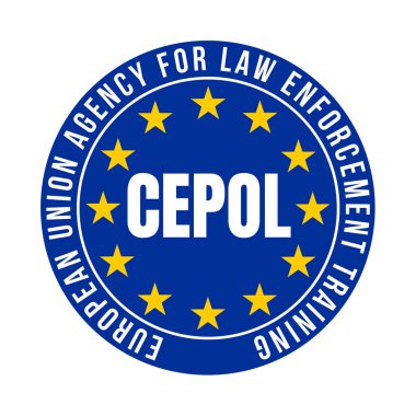 CEPOL Avrupa Birliği kanun uygulama eğitim sembolü ikonu