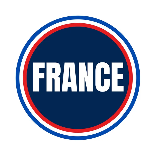 Frankrike Illustrasjonen Symbol Ikon – stockfoto