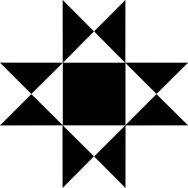 Barn Quilt Symbol Icon — Stock Photo, Image