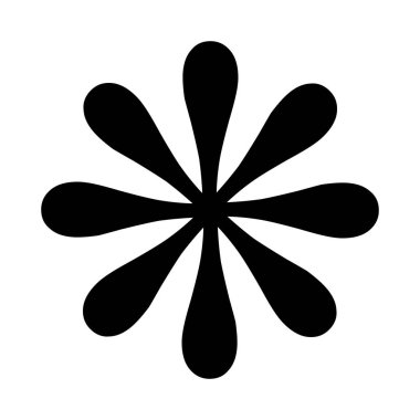 Asterisk simgesi illüstrasyonu