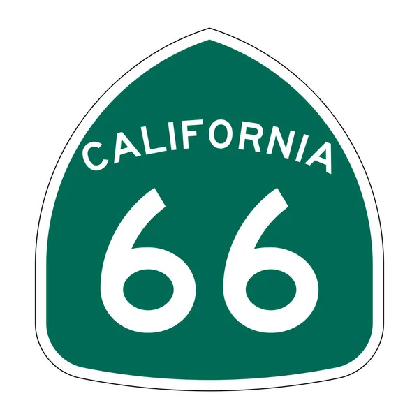 Señal Ruta Del Estado California —  Fotos de Stock