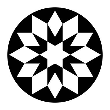 Yuvarlak yorgan sembolü simgesi