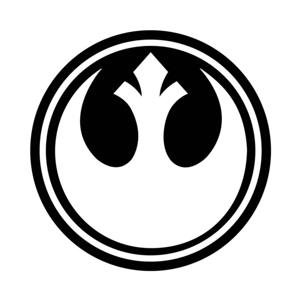 Rebel Alliance Symbol Icon — Stock Photo, Image
