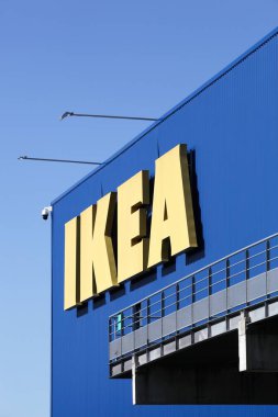 Saint Etienne, France - June 21, 2020: IKEA store in France. IKEA is a multinational group of companies that designs, sells ready-to-assemble furniture