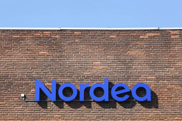 Odder Denmark September 2021 Agensi Bank Nordea Nordea Bank Adalah — Stok Foto