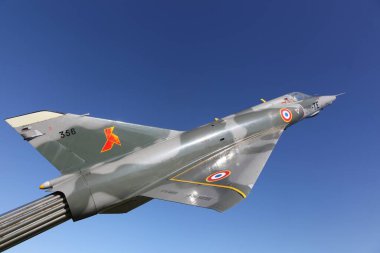 Amberieu-en-Bugey, France - July 17, 2016: Dassault Mirage III in Amberieu-en-Bugey, France