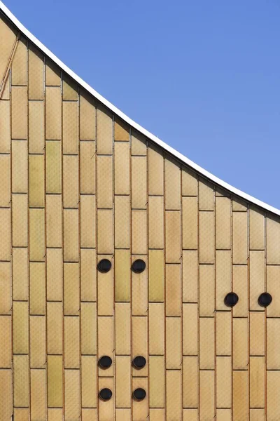 Berlin, Almanya - 15 Mayıs 2013: Berliner Filarmonisi 'nin ayrıntıları ve ön yüzü