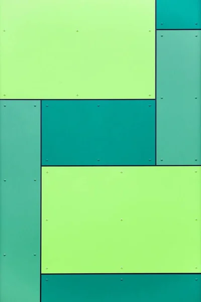 Grön Träfasad Struktur Bakgrund — Stockfoto