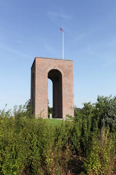 Torre Ejer Bavnehoj Ponto Mais Alto Dinamarca — Fotografia de Stock