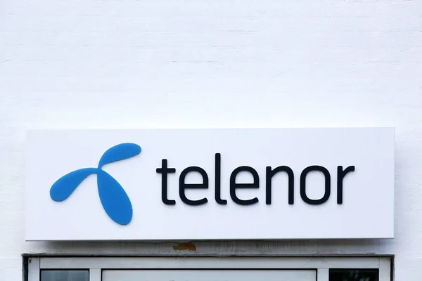 Aalborg Dinamarca Mayo 2022 Telenor Una Empresa Multinacional Noruega Una — Foto de Stock