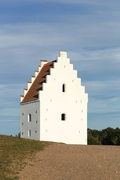 Église Couverte Sable Skagen Danemark — Photo