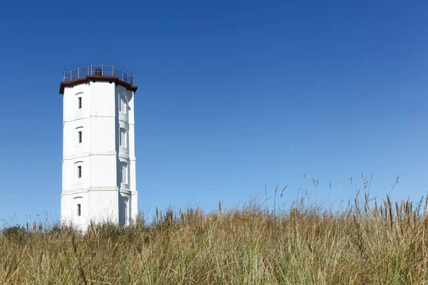 Skagen White Lighthouse Denmark — Stock Photo, Image