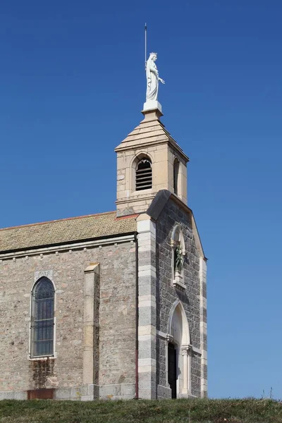 Capela Madonna Fleurie Beaujolais França — Fotografia de Stock