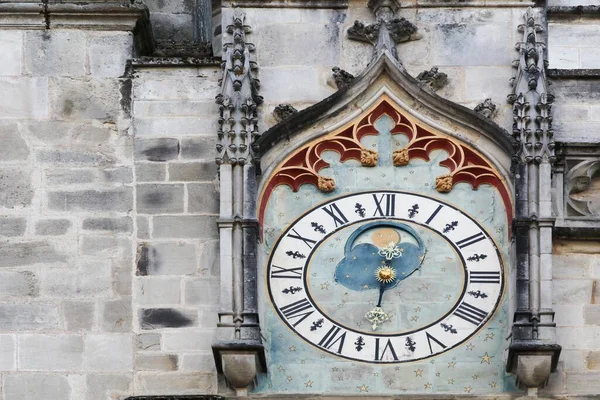 Uhr Der Kathedrale Saint Lazare Autun Burgund Frankreich — Stockfoto