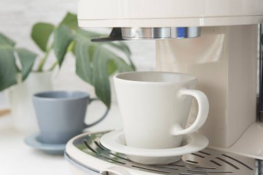 Ev için profesyonel kahve fişi.