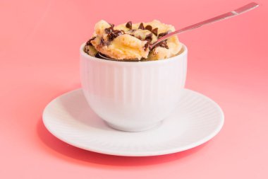 Çikolatalı kek, yakın plan.