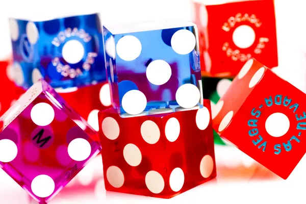 Colorful Dice — Stock Photo, Image