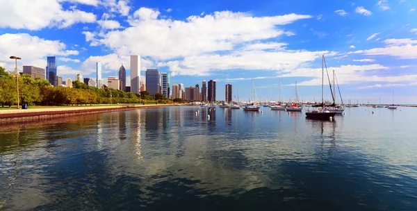 Margem do Lago de Chicago — Fotografia de Stock