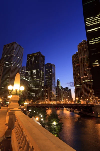 Chicago riverwalk — Stock fotografie